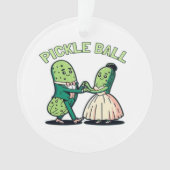 Pickleball Ballroom dansen Ornament (voorkant)