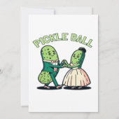 Pickleball Ballroomdansen Save The Date (Achterkant)