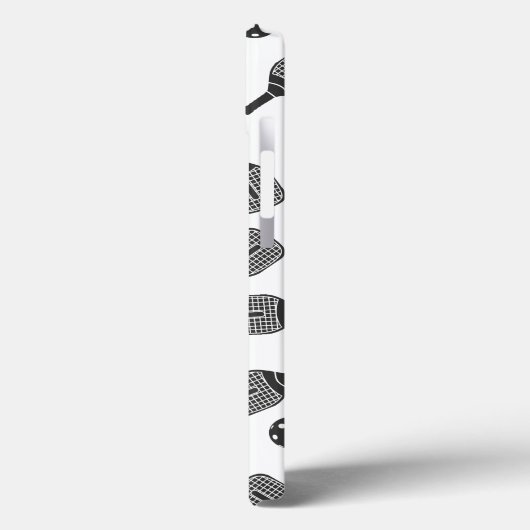 Pickleball Balls en peddels iPhone Case (Achterkant / Links)