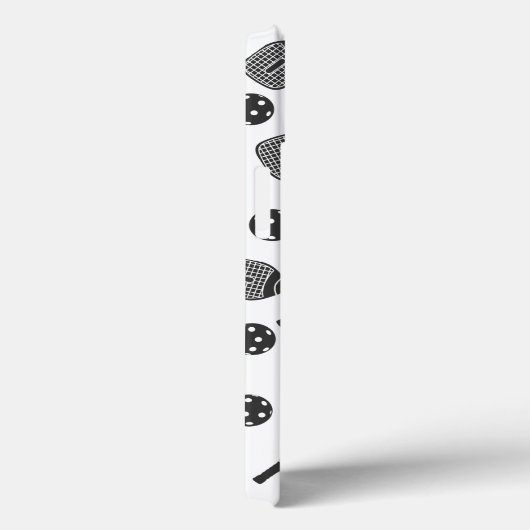 Pickleball Balls en peddels iPhone Case (Achterkant / Rechts)