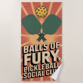 Pickleball Balls van Fury Social Club Strandlaken