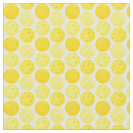 Pickleball Balls, Yellow Pickleball Balls op White Stof