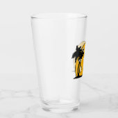 Pickleball Beach Sunset Glas (Rechts)