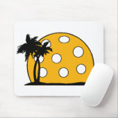 Pickleball Beach Sunset Muismat (Met muis)