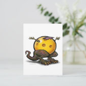 Pickleball Beast Briefkaart (Staand voorkant)