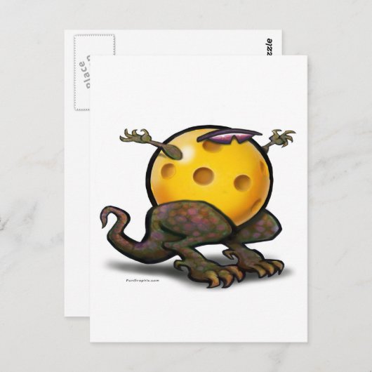 Pickleball Beast Briefkaart (Voorkant / Achterkant)