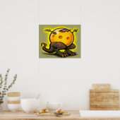 Pickleball Beast Poster (Keuken)