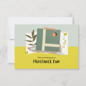 Pickleball Bedankkaart (Voorkant)