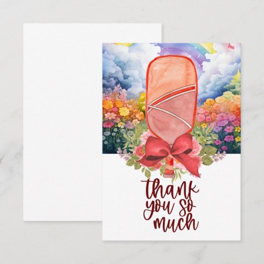 Pickleball Bedankkaart (Voorkant / Achterkant)