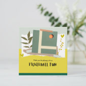 Pickleball Bedankkaart (Staand voorkant)