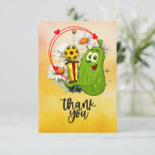 Pickleball Bedankkaart (Staand voorkant)