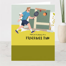Pickleball Bedankkaart