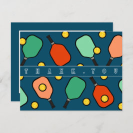 Pickleball bedankkaarten