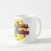 Pickleball Bekerontwerp Koffiemok (Voorkant rechts)