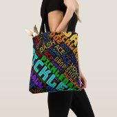 pickleball-belettering tote bag (Dichtbij)