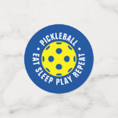 Pickleball Birthday party confetti voor viering (Kleine voorkant)