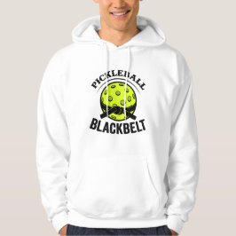 Pickleball Blackbelt - Grappige Pickleball Meester Hoodie