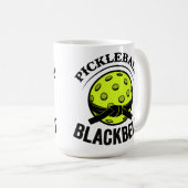 Pickleball Blackbelt - Grappige Pickleball Meester Koffiemok (Voorkant rechts)