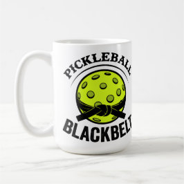 Pickleball Blackbelt - Grappige Pickleball Meester Koffiemok