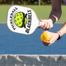 Pickleball Blackbelt - Grappige Pickleball Meester