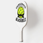 Pickleball Blackbelt - Grappige Pickleball Meester Pickleball Paddle (Links)