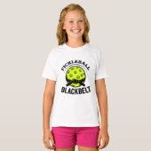 Pickleball Blackbelt - Grappige Pickleball Meester T-shirt (Voorkant volledig)