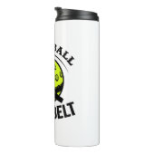 Pickleball Blackbelt - Grappige Pickleball Meester Thermosbeker (Geroteerd rechts)