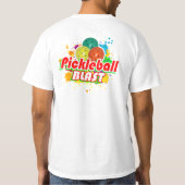 Pickleball Blast 1 T-shirt (Achterkant)