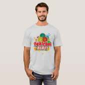 Pickleball Blast 1B Cycloon Stropdas-Dye T-Shirt (Voorkant volledig)