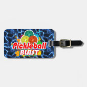 Pickleball Blast 1B-opties Bagagelabels (Voorkant horizontaal)