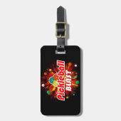 Pickleball Blast 2ABC-opties Bagagelabels (Voorkant verticaal)