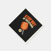 Pickleball - Blijf uit de keuken Servet (Hoek)