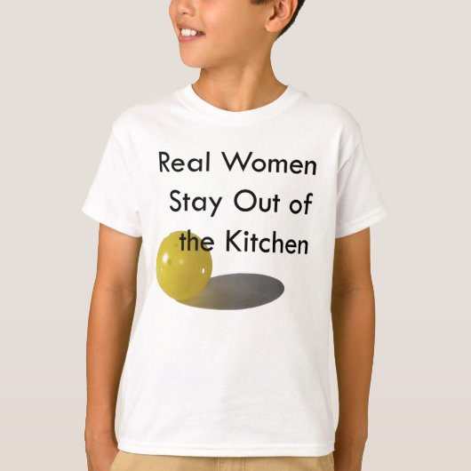 Pickleball, blijf uit de keuken! t-shirt (Voorkant)