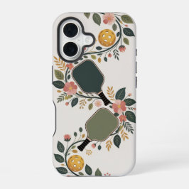 Pickleball Bloemstuk Paddle Boeket iPhone 16 Hoesje