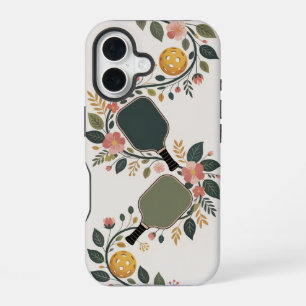 Pickleball Bloemstuk Paddle Boeket iPhone 16 Hoesje