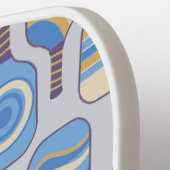 Pickleball Blue Paddle (Links Detail)