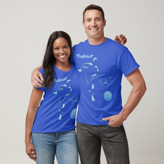 Pickleball Blue T-shirt (Unisex)