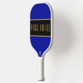 PICKLEBALL Bold Geraffineerde Marine Rode Zwarte S Paddle (Links)