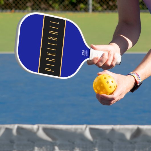 PICKLEBALL Bold Geraffineerde Marine Rode Zwarte S Paddle (Insitu)