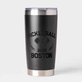 Pickleball Boston 2025 Custom Geïsoleerde Drinkbeker