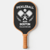 Pickleball Boston 2025 Custom Paddle (Voorkant)