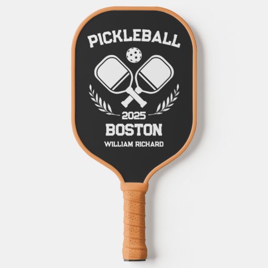 Pickleball Boston 2025 Custom Pickleball Paddle (Voorkant)