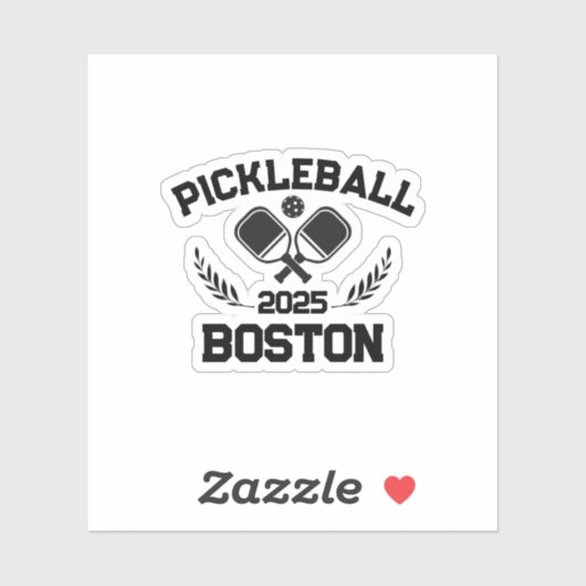 Pickleball Boston 2025 Custom Sticker (Vel)