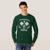 Pickleball Boston 2025 Custom T-shirt (Voorkant volledig)