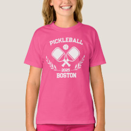 Pickleball Boston 2025 Custom T-shirt