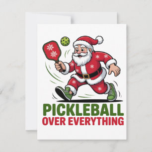 Pickleball Boven Alles Pickleball Sinterklaas Kaart