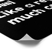 Pickleball Boy Funny Dictionary Definitie Poster (Hoek)