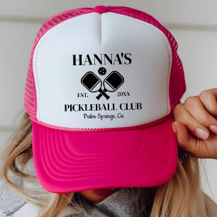 Pickleball Bridal Bachelorette Party Girl Trip Trucker Pet