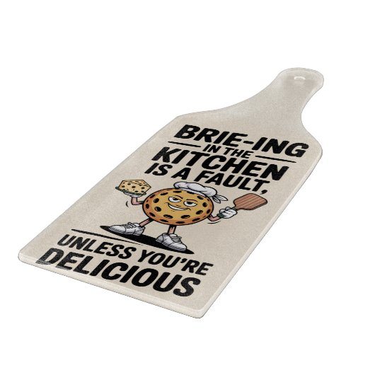 Pickleball Brie-Ing In The Kitchen Is A Fault Snijplank (Hoek)