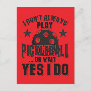 Pickleball Briefkaart